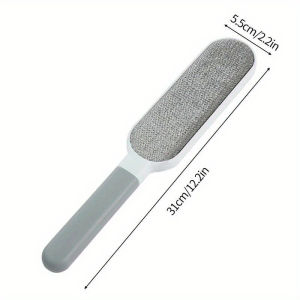 Double Sided Pet Hair Remover Manual Electrostatic Lint Brush Reusable Fur Cleaner Sofa Bed Carpet Furniture Home Cleaning Tool