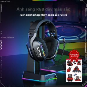 Tai Nghe Chơi Game Không Dây ONIKUMA GT808 2.4GHz Khử Tiếng Ồn Có Micro Dành Cho PS5 PS4 PC Mac Đèn RGB