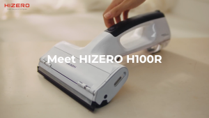 HIZERO H100R Handheld Bionic Surface Cleaner | Cordless 4-in-1 Wet & Dry Cleaner | No-Suction Technology | Self-Cleaning | Ultra-Lightweigh | Cordless Hard Surface Cleaning Tool that Leaves Surfaces Streak-Free and Dry No Rags Needed