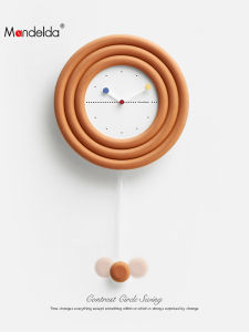 mandelda | Nordic Luxury Creative Minimalist Art Decor Wall Clock