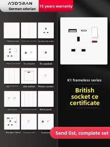 aodoran | Travel 86 Type USB Multi-hole Socket
