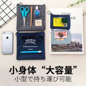 Mini Fabric Wallet Short Handheld Womens Purse Student Key Coin Mobile Phone Change Bag Korean Style Youth Coin Purse