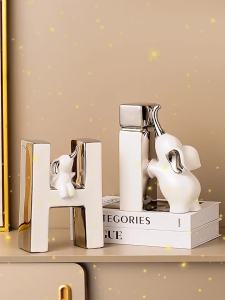 MEIWEISI | Luxury Elephant Bookend Decor
