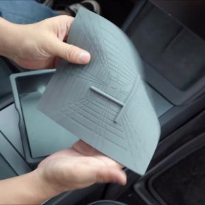 For 6-Seater Tesla Model YL Center Console Storage Box Model Y Juniper/Model 3 Highland Armrest Box Storage Box 2pcs