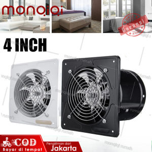 Exhaust Fan Dinding 4Inch Kipas Ventilasi Dinding Exhaust Fan Kamar Mandi Booster Fan/4Inch Exhaust Fan Dinding / Kipas Ventilasi Dinding / Booster Fan / Wall Duct Fan