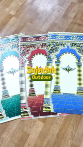 Sajadah Outdoor & Indoor Anti Air PVC – Ringan dan Praktis untuk Ibadah di Mana Pun