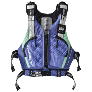 Thickened Life Jacket Vest New Model Water Sports Surfing Rafting Large Flotation Adult Paddle Board Green Snake Oasis