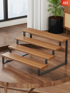 Hand-made Display Stand For Collectibles Stairs Style Home Decor