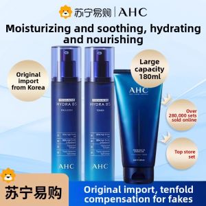 AHC B5 Hyaluronic Acid Lotion Moisturizing Skin Softening Water for Dry Skin Hydrating Nourishing Facial Cleanser Korean Beauty Skincare