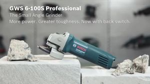 Bosch GWS 6-100 S 4" Angle Grinder 100mm Disc 710 watts HD Power Tool - 060137508M Bosch Gws 6 100 Bosch Ads 625 Bosch 4100 W6100 - Lazada