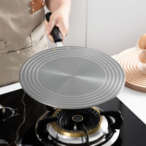 SG STOCK 24cm/28cm Quick Magic Defrosting Tray Heat Diffuser with Handle Anti-Burning Black pot defrost plate