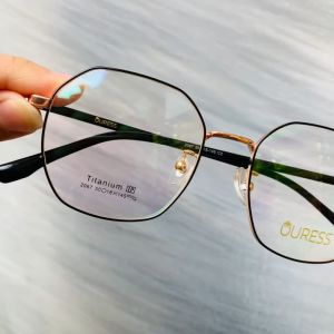 Gọng kính titanium 2067 2030 thời trang nam nữ cao cấp siêu nhẹ siêu bền OURESS