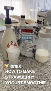 Viomix [Pomona] Strawberry Smoothie Puree Blend