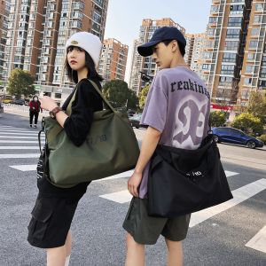 Túi Đeo Chéo Thời Trang Dung Tích Lớn Bằng Vải Nylon Đơn Giản Đa Năng Túi Xách Đơn Giản Thoải Mái Cho Giới Trẻ