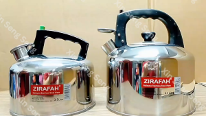 ZIRAFAH 3.5L/4.5L Whistling Kettle Stainless Steel Cerek Bersiul Bunyi 3.5L/4.5L 响铃水壶不锈钢