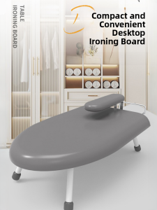 High-End Foldable Ironing Board for Home Use with Hanging Steamer Machine Heat Resistant Ironing Board New Chinese Style