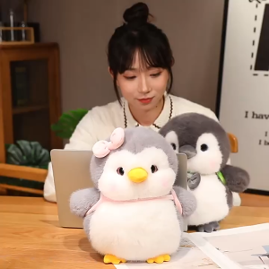 Oldlaiben Penguin Doll Plushie Soft Cute Plush Toy Pillow Stuffed Toy Birthday Gift Patung Penguin Comel