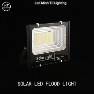 [HCM]Đèn Pha Năng Lượng Mặt Trời  60W 100W200W  300W  Chống LóaSáng Vỏ Nhôm Đúc. Bảo hành 12 tháng. Sáng liên tục 10h-12h