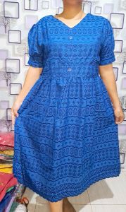 Dress katun bolong BKK 1101 3XL ld 110 cm