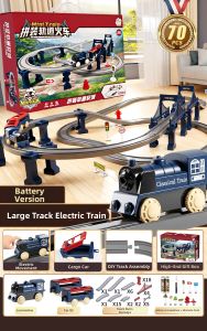 BEI JESS | Simulation Electric Alloy Toy Train Model