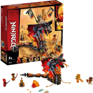 Ninjago Series Flame Dragon 70674 Childrens Building Blocks Boys Toy Gifts Assembly Toy Brick Model Construction Playset