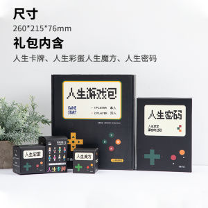 Original Personalized A5 Hardback Notebook Life Game Record Book Creative Trendy Dairies Notebook for Students And Business People