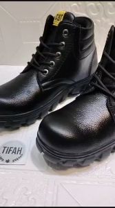 SEPATU SAFETY BOOT PRIA UJUNG BESI SEPATU KERJA PROYEK