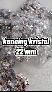 KANCING KRISTAL BENING | KANCING SOFA KRISTAL 22 MM | KANCING DIVAN KRISTAL | KANCING KURSI PENGANTIN