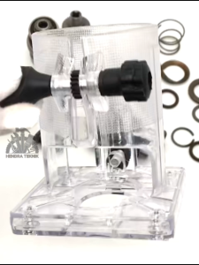 GLASS PROFILE GELAS PLASTIK MESIN PROFIL TRIMMER SPAREPART PROFIL DUDUKAN TRIMMER UNIVERSAL