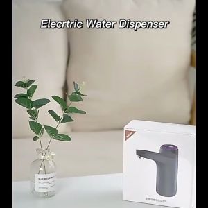 Automatic Water Dispenser Electric Water Pump Button Control USB Charge Portable for Kitchen Office Outdoor Drink Dispenser