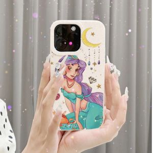 🦆 ร้านใหม่ 11 12 13 15 14 Pro Max 11Pro Max 13Pro iPhone 11 12Pro 15 Pro Max 14 Plus 11Pro Max 13Pro กรณี iPhone14 XR XS Max 6 7 8 Plus 12 13 MINI SE 2022 2020 ผ้ากระเป๋าเส้นใย ดิสนีย์ สำหรับ iPhone