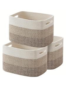 HUAYASEN | Square Cotton Storage Basket