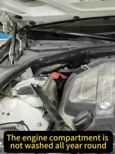 GRAYWELL ENGINE CLEANER 650ML Engine Degreaser Cleaner Spray Car Interior Cleaner Grease Remover Tire Foam Cleaner Spray Engine Degreaser High Volume No harm to the car REFURBISHED