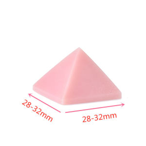 Natural Pink Opal Crystal Pyramid Quartz Healing Stone Chakra Reiki Crystal Point Tower Home Decor Meditation Ore Mineral Gift