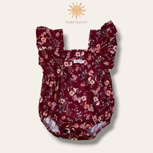 Jumper Bayi Perempuan Newborn Bodysuit Ruffle SNI 0-1 Tahun