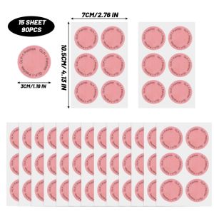 15 Sheets Plant-Based Essential Oil Non-Woven Fabric Deodorising And Aromatherapy Patches Portable Adhesive Patches For Clothes And Shoes To Eliminate Odours