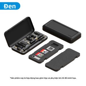Hagibis | Hagibis Hộp Đựng Đa Năng Cho Cáp Chuyển Đổi USB C Thẻ SD Micro SD - Túi Sắp Xếp Du Lịch Di Động Tự Làm Túi