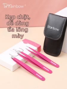 Brainbow | Bộ Kẹp Lông Mày Chuyên Nghiệp Inox