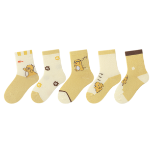 MiiOW | Tất cotton thoáng khí cho trẻ em MiiOW Cat People mùa thu đông thể thao tất đến giữa bắp chân cho bé trai và bé gái