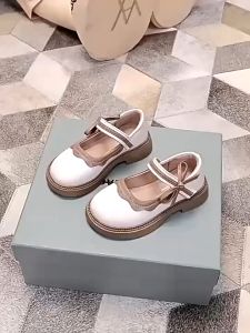 Giày Búp Bê Da Phong Cách Công Chúa Thời Trang Mùa Thu 2025 Cho Bé Gái