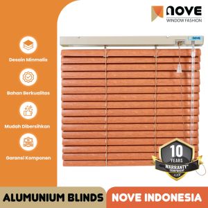 Venetian Blind motif slat - Curtain - Gorden kantor - Gorden Kostum - Gorden Tarik - Kerei - Gorden lipat - Gorden PVC Jendela - curtain