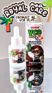 ROYCO Royal care Coconut oil VCO plus kucing anjing 30ml