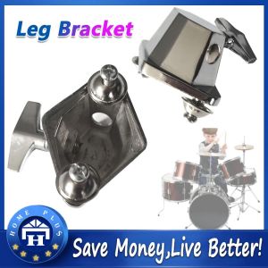 【Local delivery】 Silver Floor Tom Leg Bracket Mount for Drum Kits Bass Drums Drum-Leg-Bracket
