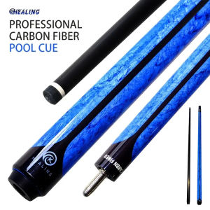 Billiard Cue 3K Glossy Juma Gem Carbon Fiber Billiard Stick 9mm-14mm Tip Black Technology Low Deflection Pool Cues Customized