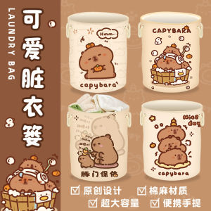 Giỏ Đựng Quần Áo Bẩn Dung Tích Lớn Có Thể Gập Lại Bằng Vải Dễ Thương Dùng Trong Gia Đình Giỏ Đựng Đồ Dùng Để Giặt Quần Áo