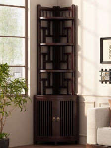 TUOJUE | Home Multi-level Corner Storage Shelf Decor Display Rack