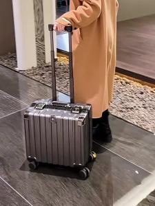 MANLVSHI | Portable Small Childrens Luggage Suitcase 14inch