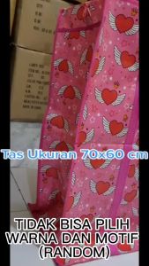 Tas Karung Serbaguna Tas Laundry Tas Belanja Ukuran 60X70 (JUMBO)
