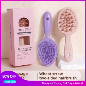 Hair Brush Hairdressing Massage Scalp Comb Ladies Comb Anti Static Hair Brush Air Cushion Comb Air-Bag Comb Hijab Sikat Rambut Detangle Brush for Wet Dry All Hair Types Both Women Men