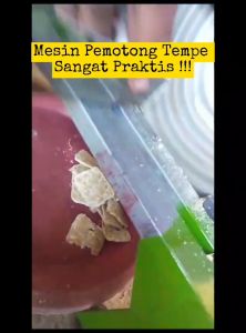 Terbaek !!! Mesin Pengiris Tempe Mesin Pemotong Tempe Tempe Sagu Pare dan sejenis nya